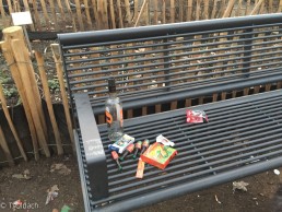 Sauftourismus Köln. Yitzhak Rabin Platz in Köln.