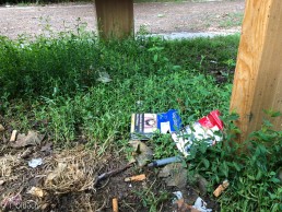 Spritzenautomat. Yitzhak Rabin Platz in Köln.