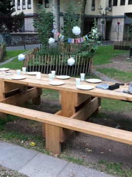 Geburtstagsfeier - Yitzhak Rabin Platz in Köln