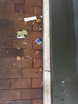 Heroin. Yitzhak Rabin Platz in Köln