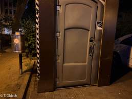 Spritzenbehälter | offizieller öffentlicher Drogenkonsum in Köln