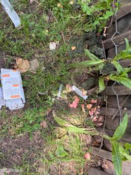 Heroin-Spritzen – öffentlicher Drogenkonsum in Köln