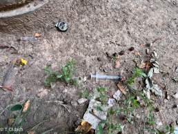 Spritzen | öffentlicher Drogenkonsum in Köln